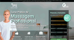 Desktop Screenshot of curso-massagem-profissional.com